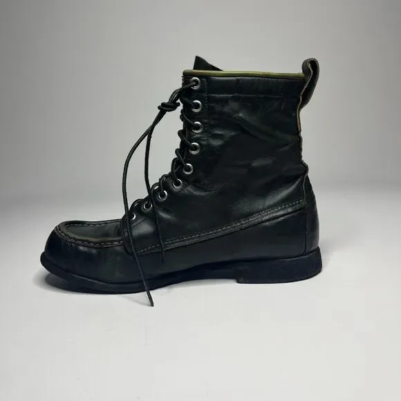 Vintage Browning Women's Lady's Featherweights Black Leather Boots 9A - Picture 5 of 16